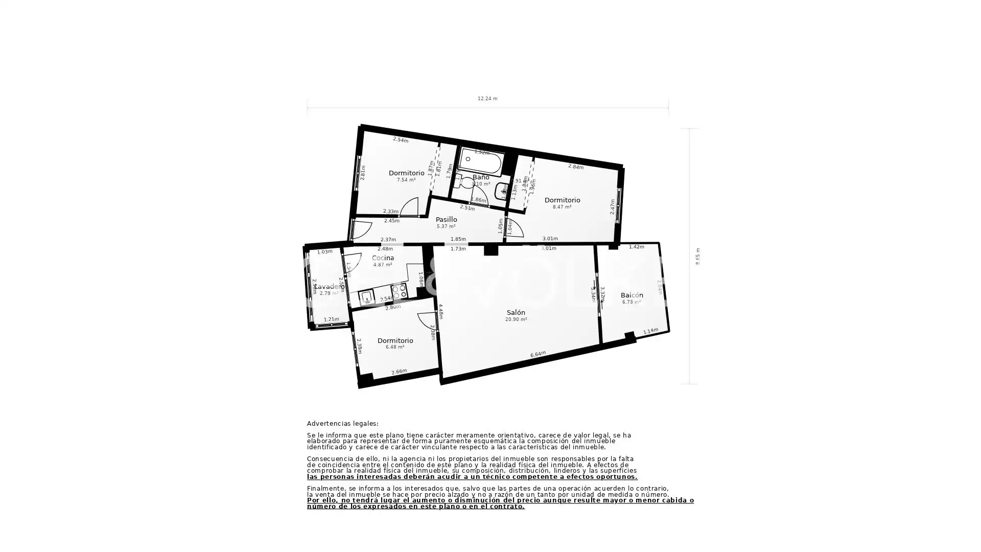 Piso en venta en Sueca con Calefacción, Terraza y Piscina