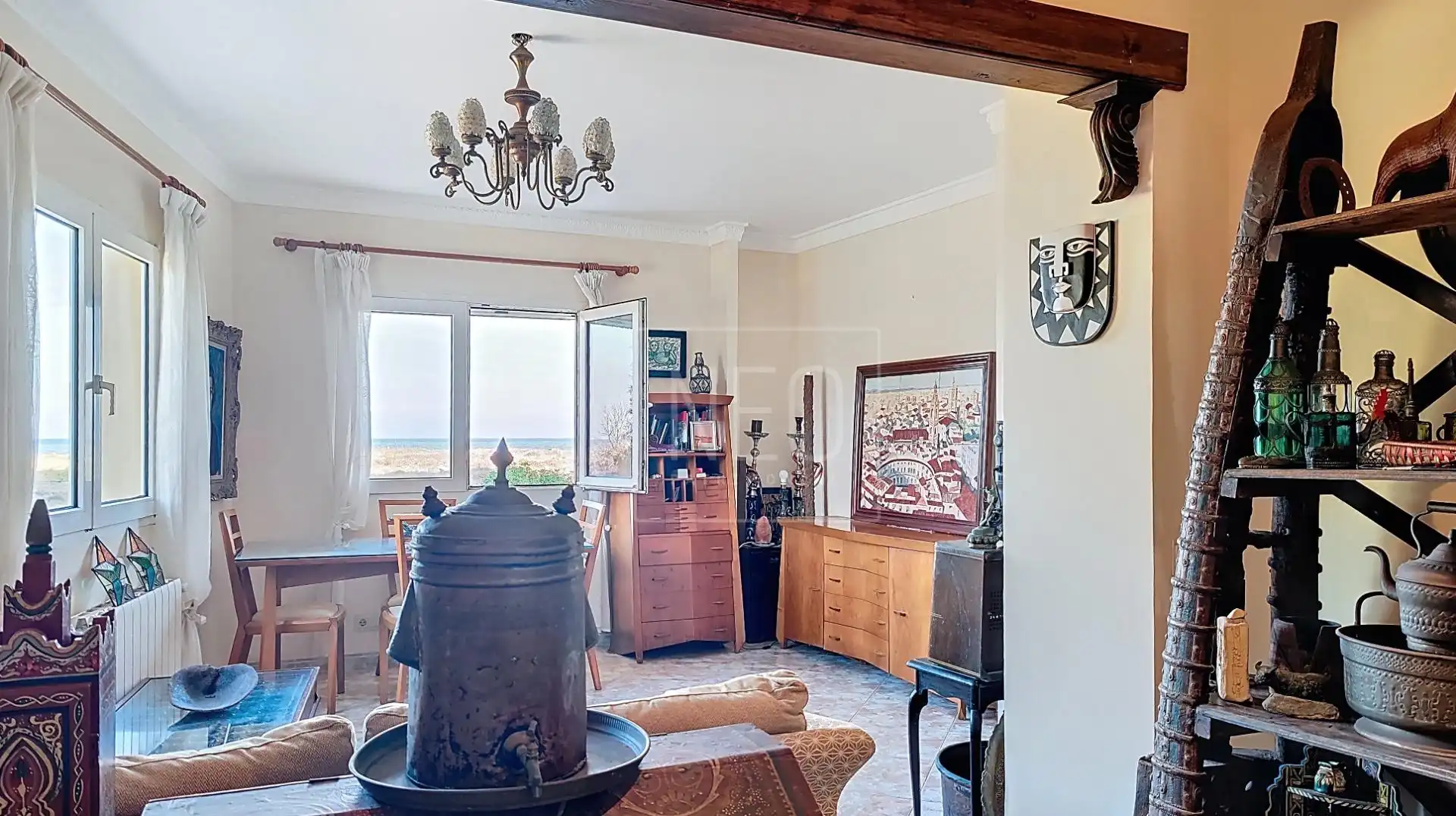 Sala de estar de Planta baja en venta en Valencia con Jardín privado y Piscina comunitaria
