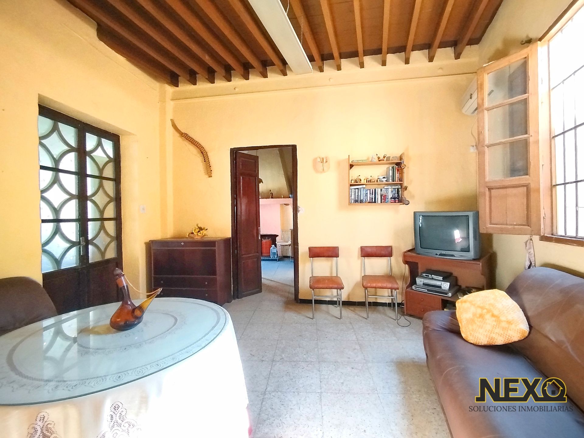 Sala d'estar de Casa o xalet en venda en Canjáyar amb Jardí privat, Terrassa i Moblat