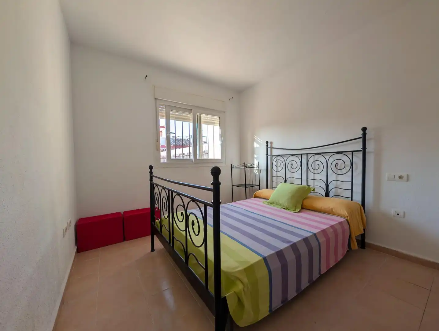 Dormitori de Casa adosada en venda en Mazarrón amb Aire condicionat, Jardí privat i Piscina comunitària