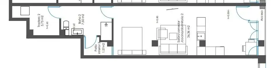 Bajo con ascensor en venta en Calle de Cartagena, imagen 14