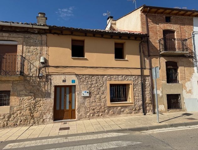 Exterior view of Single-family semi-detached for sale in Quintana del Pidio