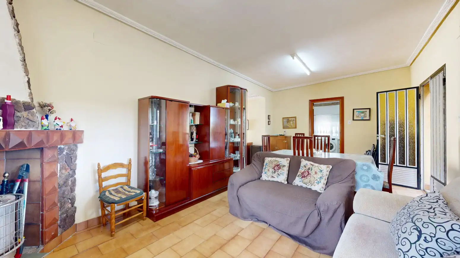 Sala d'estar de Casa o xalet en venda en Sagunto / Sagunt amb Terrassa i Piscina
