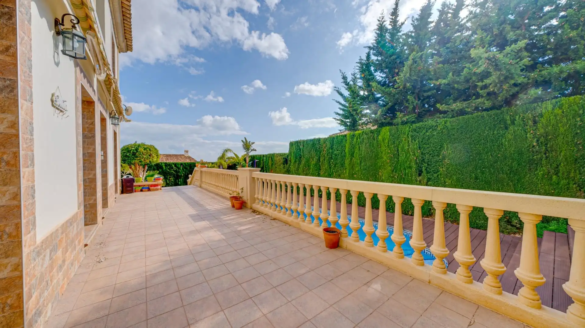 Garten von Haus oder Chalet zum Verkauf in Finestrat mit Klimaanlage, Heizung und Privatgarten