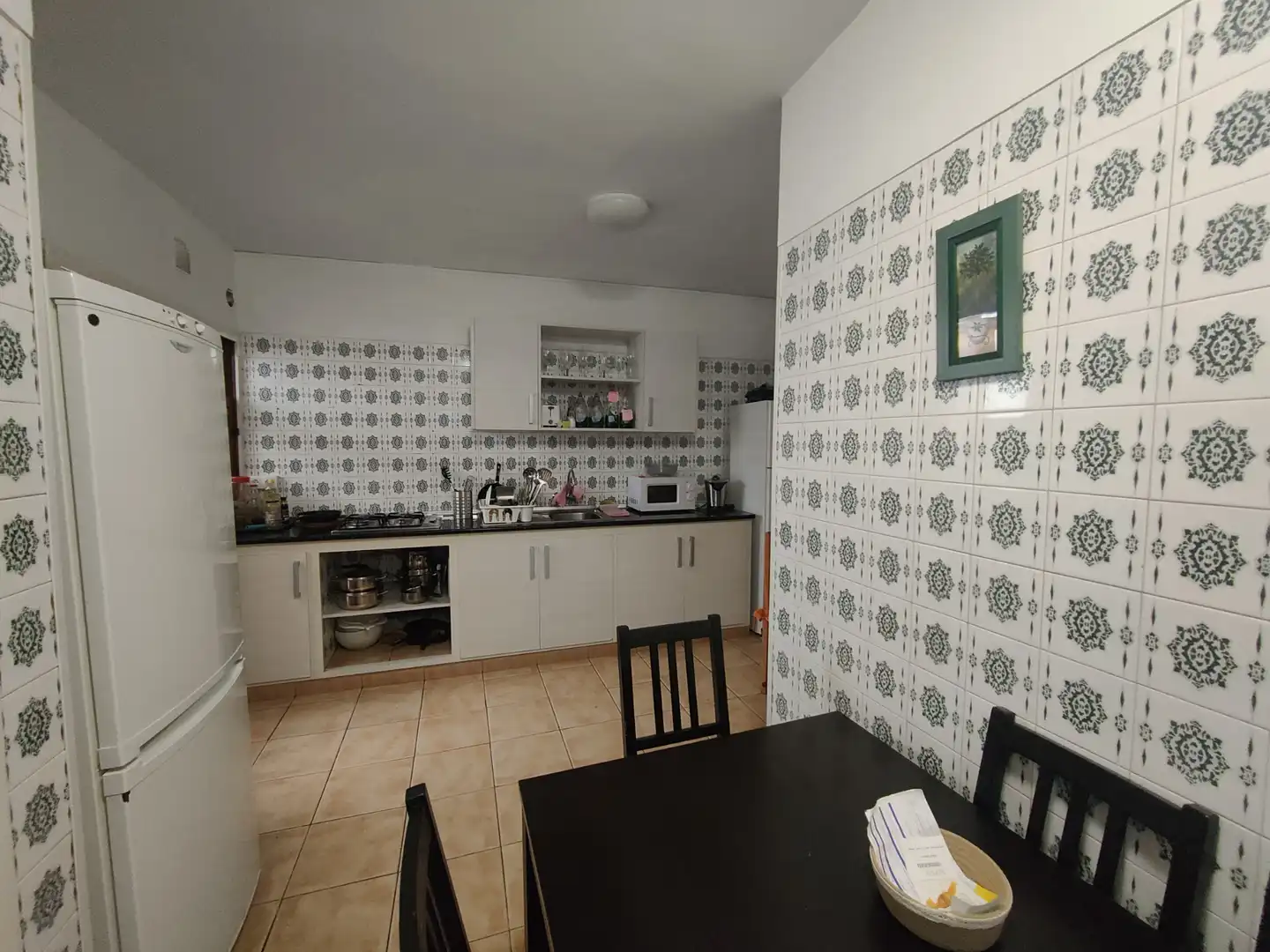Cocina de Piso de alquiler en San Cristóbal de la Laguna con Amueblado, Horno y Lavadora