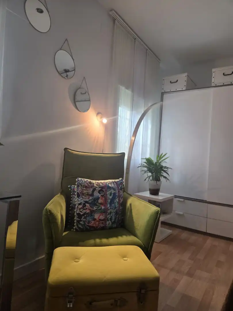 Sala d'estar de Apartament en venda en Badajoz amb Aire condicionat, Parquet i Moblat