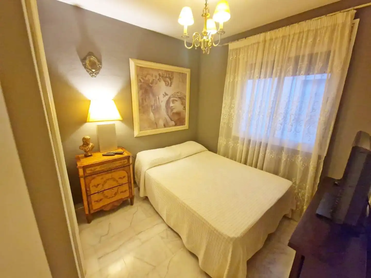 Bedroom of Flat for sale in Rincón de la Victoria  with Air Conditioner, Heating and Private garden