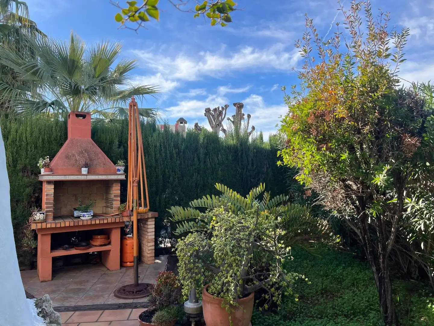 Garden of Houses for sale in Dénia  with Air Conditioner, Heating and Storage room