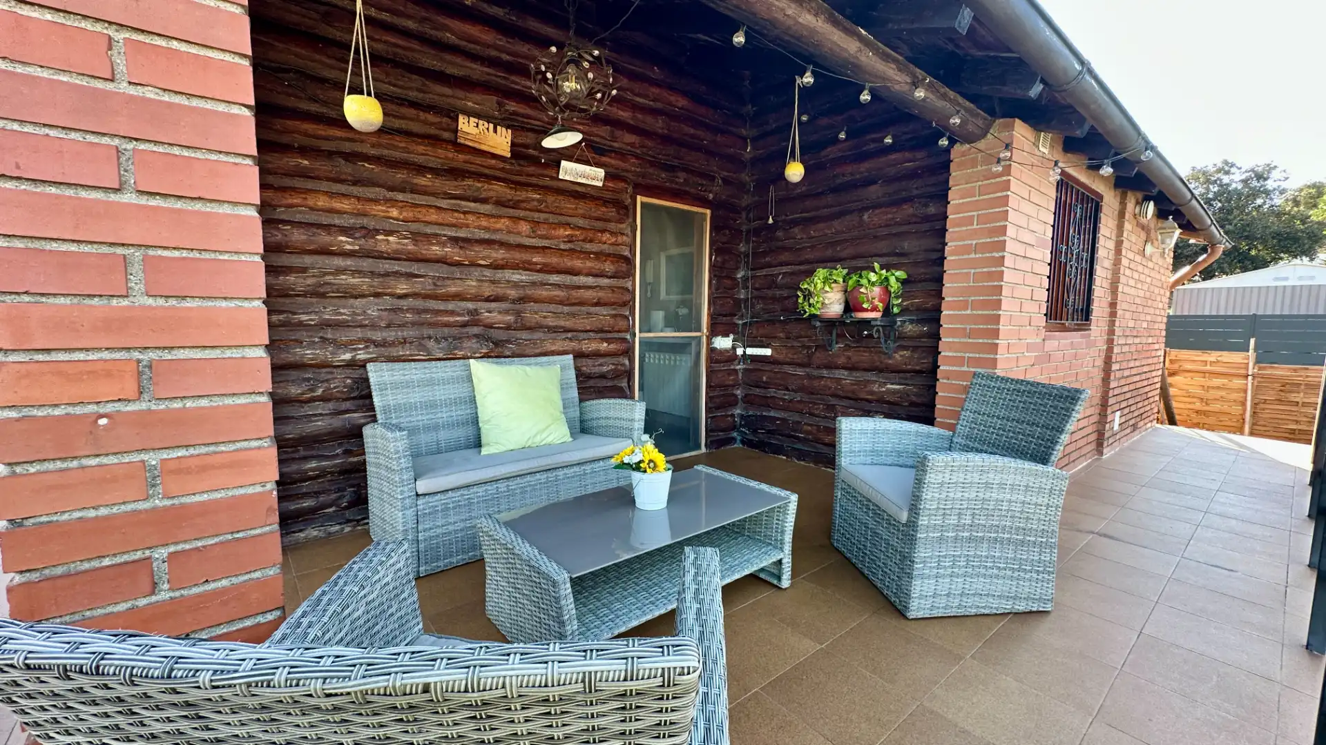 Terraza de Casa o chalet en venta en Rubí con Aire acondicionado, Calefacción y Jardín privado