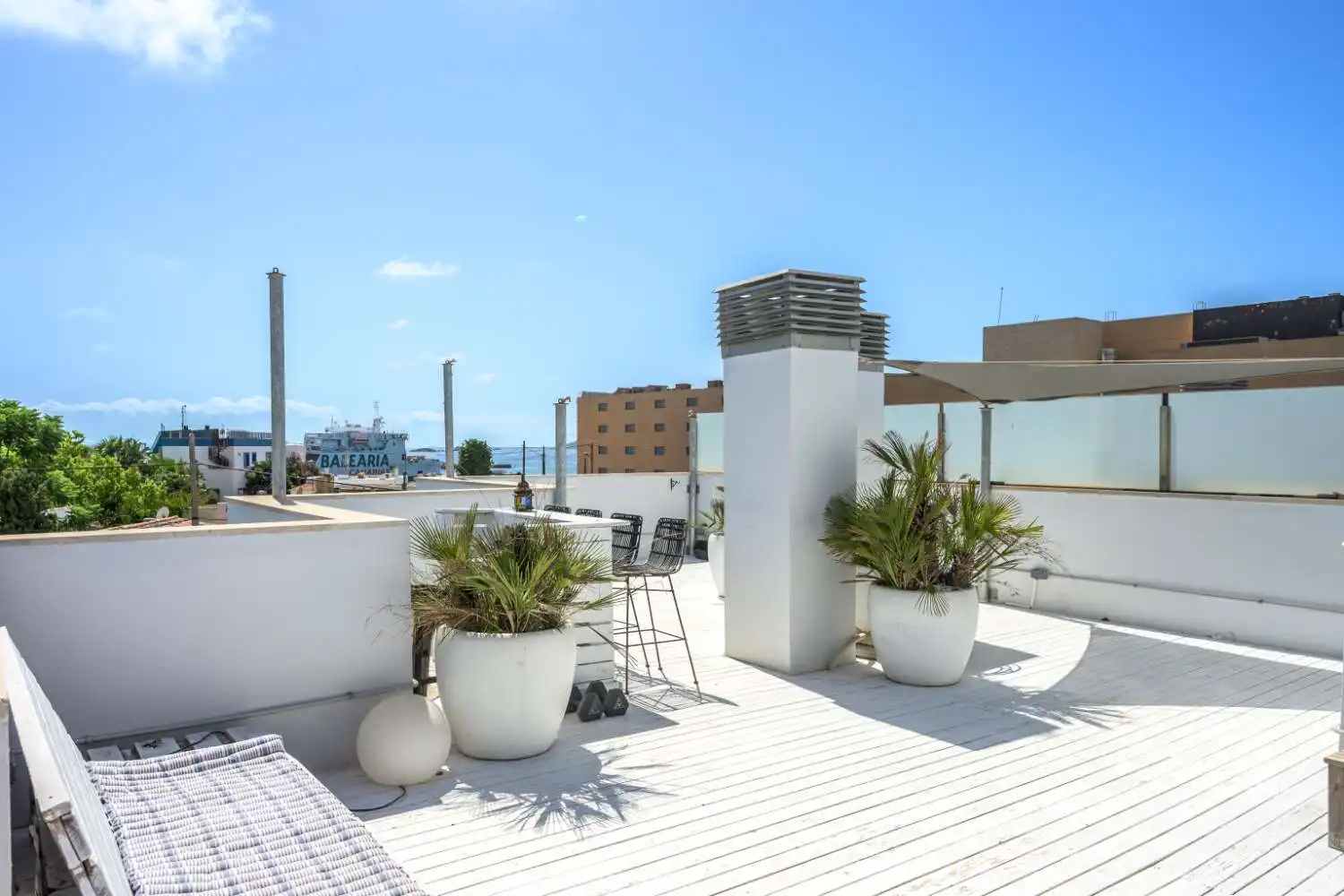 Terrace of Detached homes for sale in Eivissa  with Air Conditioner, Heating and Terrace