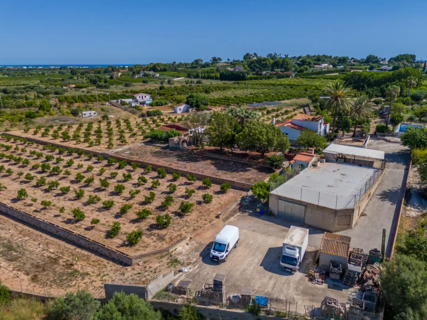 Finca rústica en venda en Dénia amb Aire condicionat, Calefacció i Jardí privat