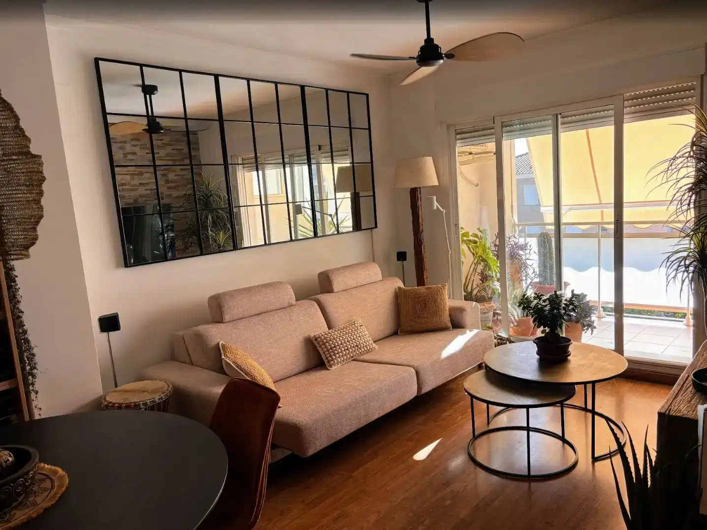 Living room of Flat for sale in Pedreguer  with Air Conditioner