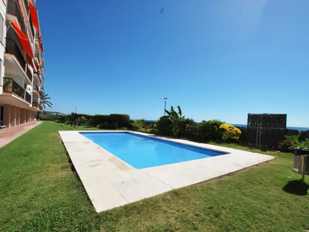 Piscina de Piso de alquiler en Sant Andreu de Llavaneres