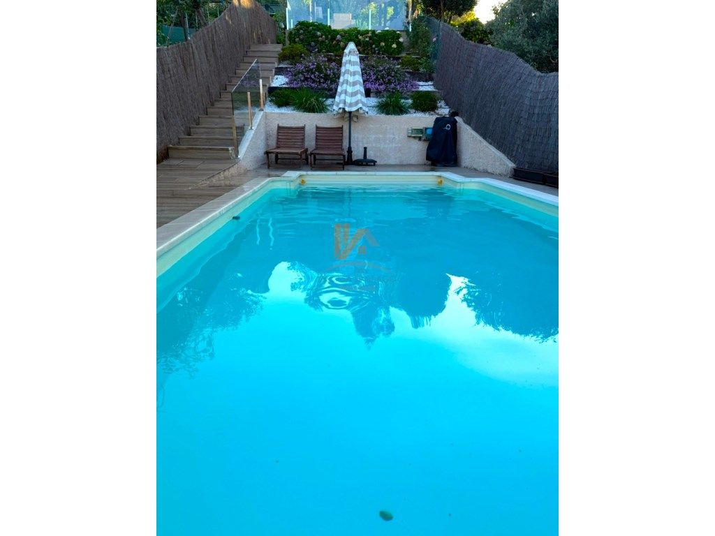 Piscina de Casa adosada en venta en Santiago de Compostela  con Jardín privado, Terraza y Piscina