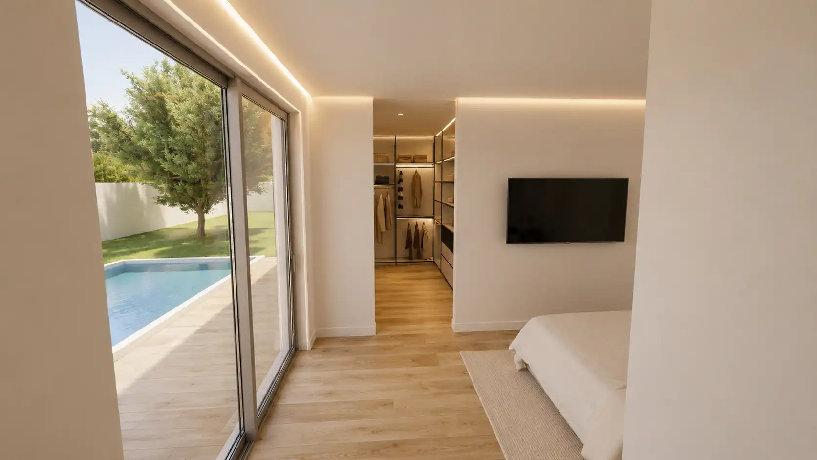 Sala d'estar de Casa o xalet en venda en Figueres amb Jardí privat, Moblat i Forn