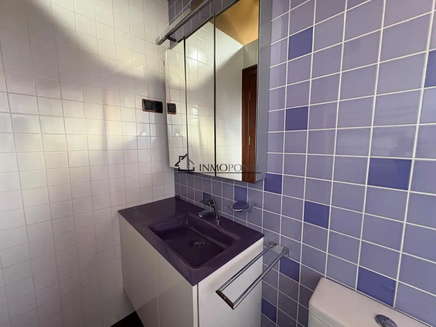 Bany de Casa o xalet en venda en Pontevedra Capital  amb Jardí privat