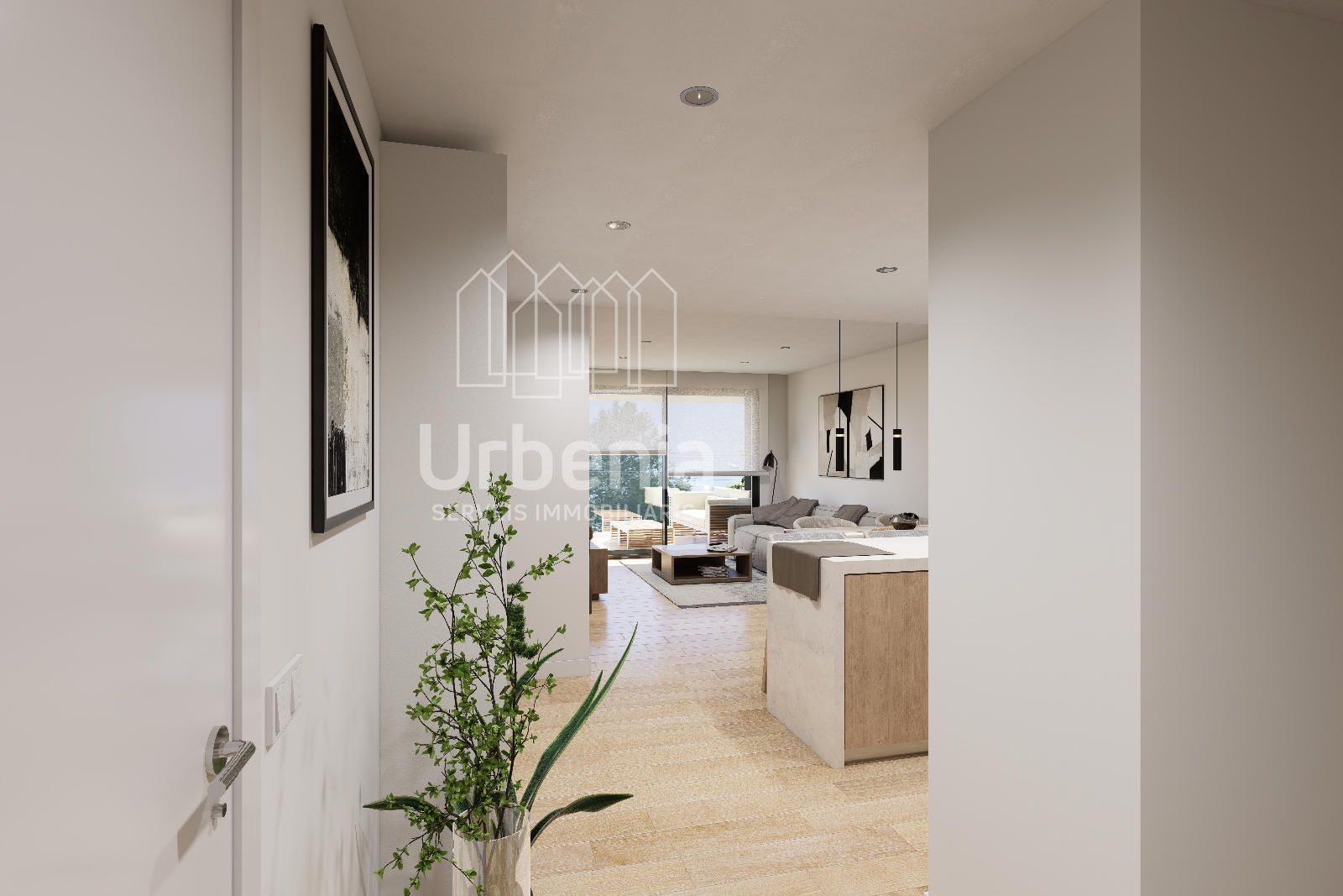 Living room of Flat for sale in Canet de Mar  with Air Conditioner, Heating and Terrace