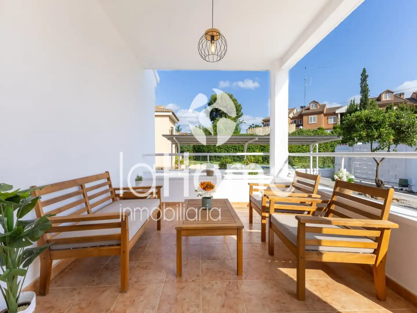 Terrassa de Casa o xalet en venda en L'Eliana amb Calefacció, Jardí privat i Terrassa