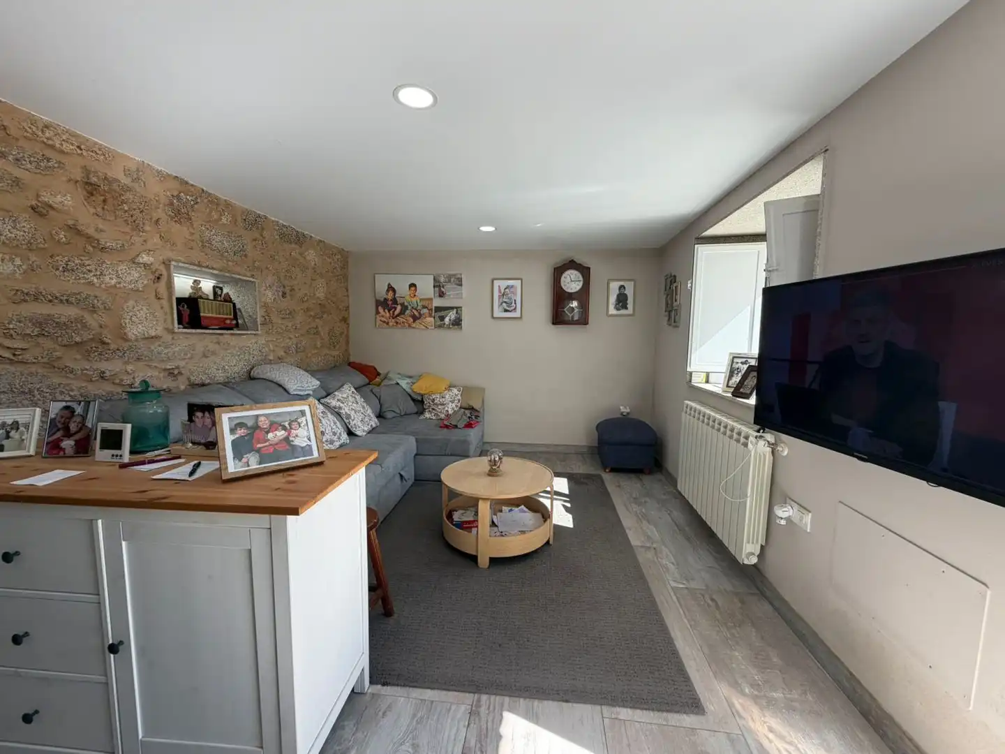 Sala de estar de Casa o chalet de alquiler en A Laracha   con Calefacción, Terraza y Trastero