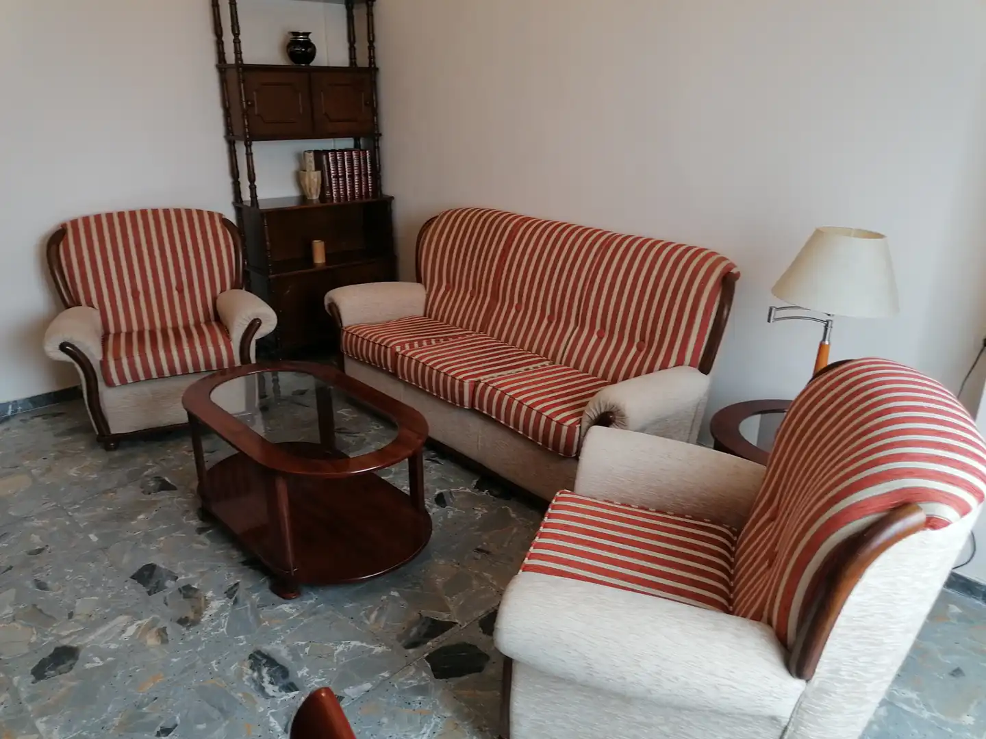 Living room of Flat for share in Salamanca  with Heating, Furnished and Oven