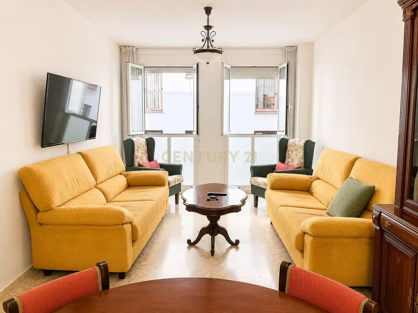 Sala d'estar de Apartament de lloguer en Valencia amb Aire condicionat