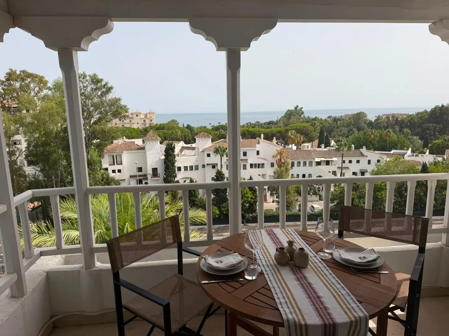 Terrace of Attic for rent in Marbella  with Air Conditioner, Terrace and Furnished