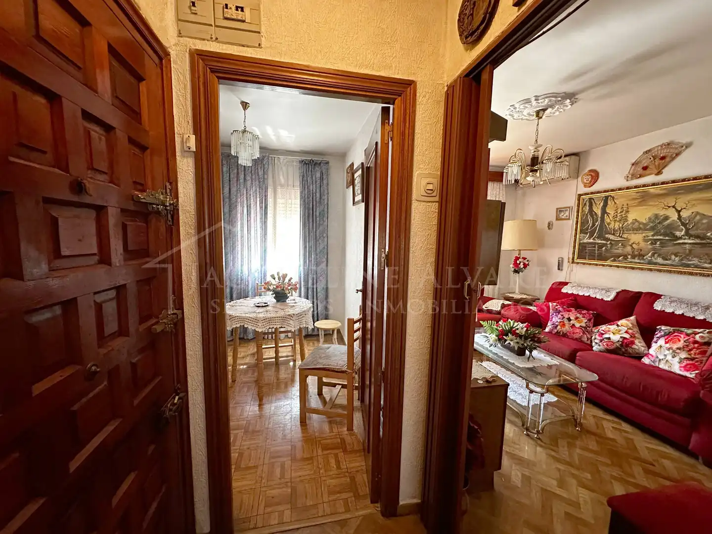 Sala de estar de Piso en venta en Madrid con Aire acondicionado, Calefacción y Amueblado