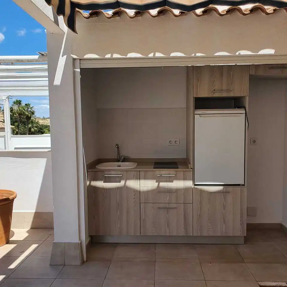 Cocina de Casa adosada en venta en Rojales con Microondas