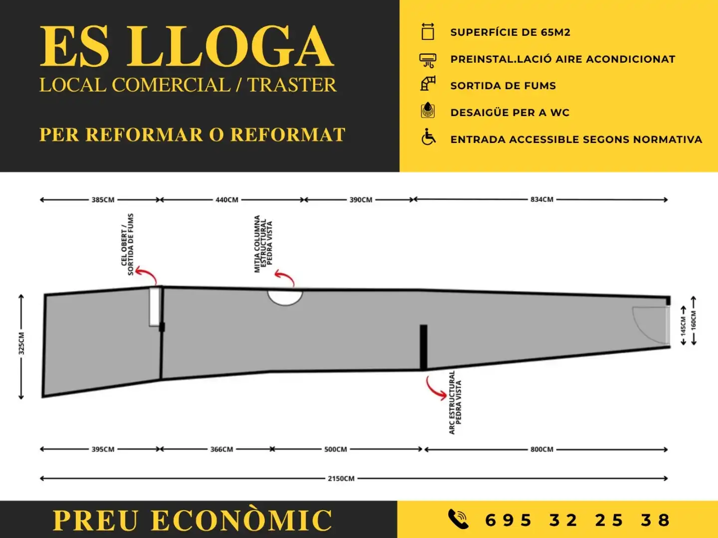 Aparcament de Local de lloguer en Santpedor
