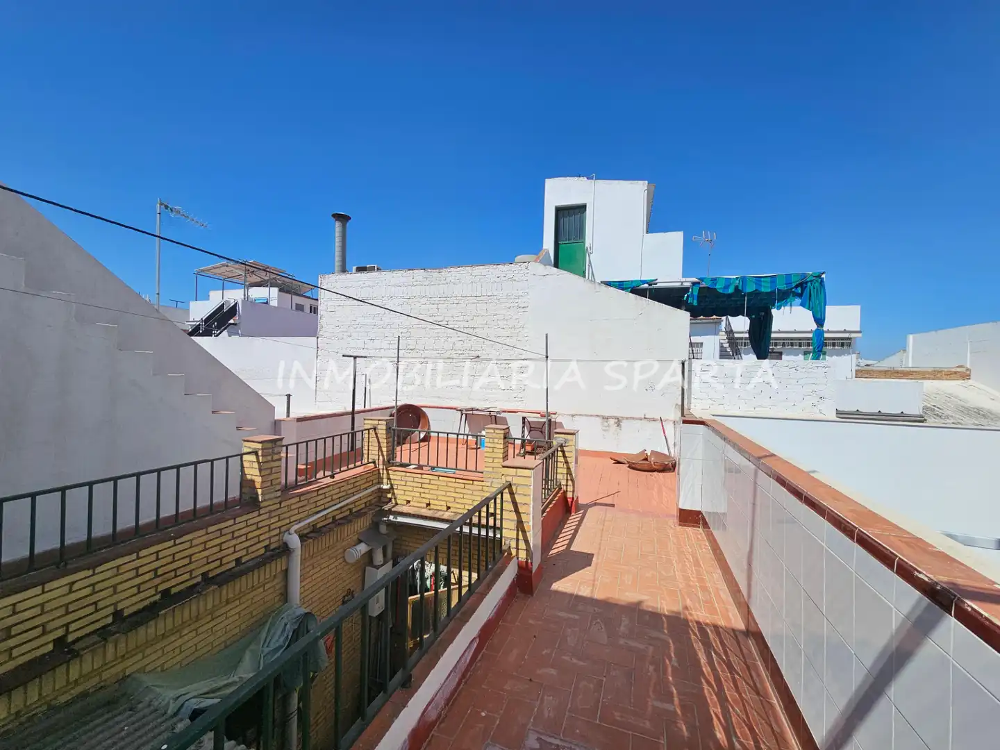 Terraza de Casa adosada en venta en Santiponce con Terraza, Trastero y Balcón