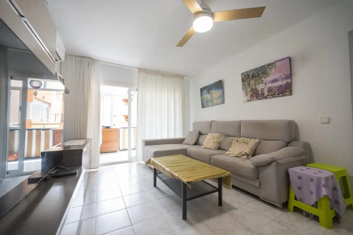 Sala d'estar de Pis en venda en Santa Eulària des Riu amb Aire condicionat i Calefacció