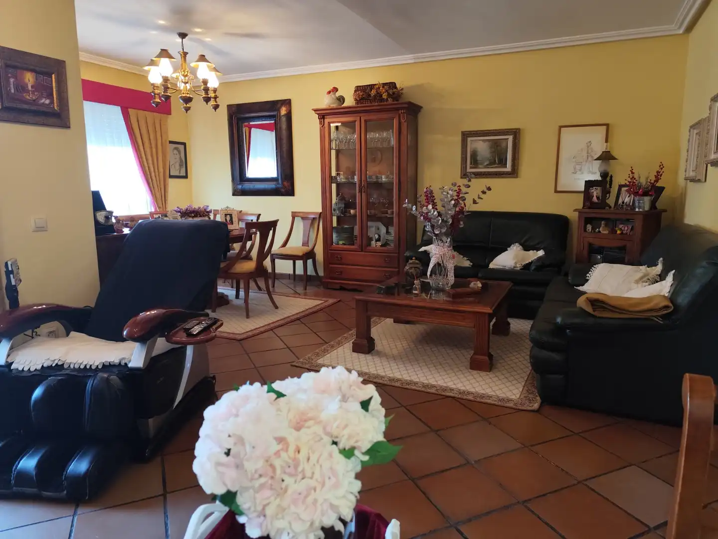 Living room of Detached homes for sale in Móstoles  with Heating, Private garden and Parquet flooring
