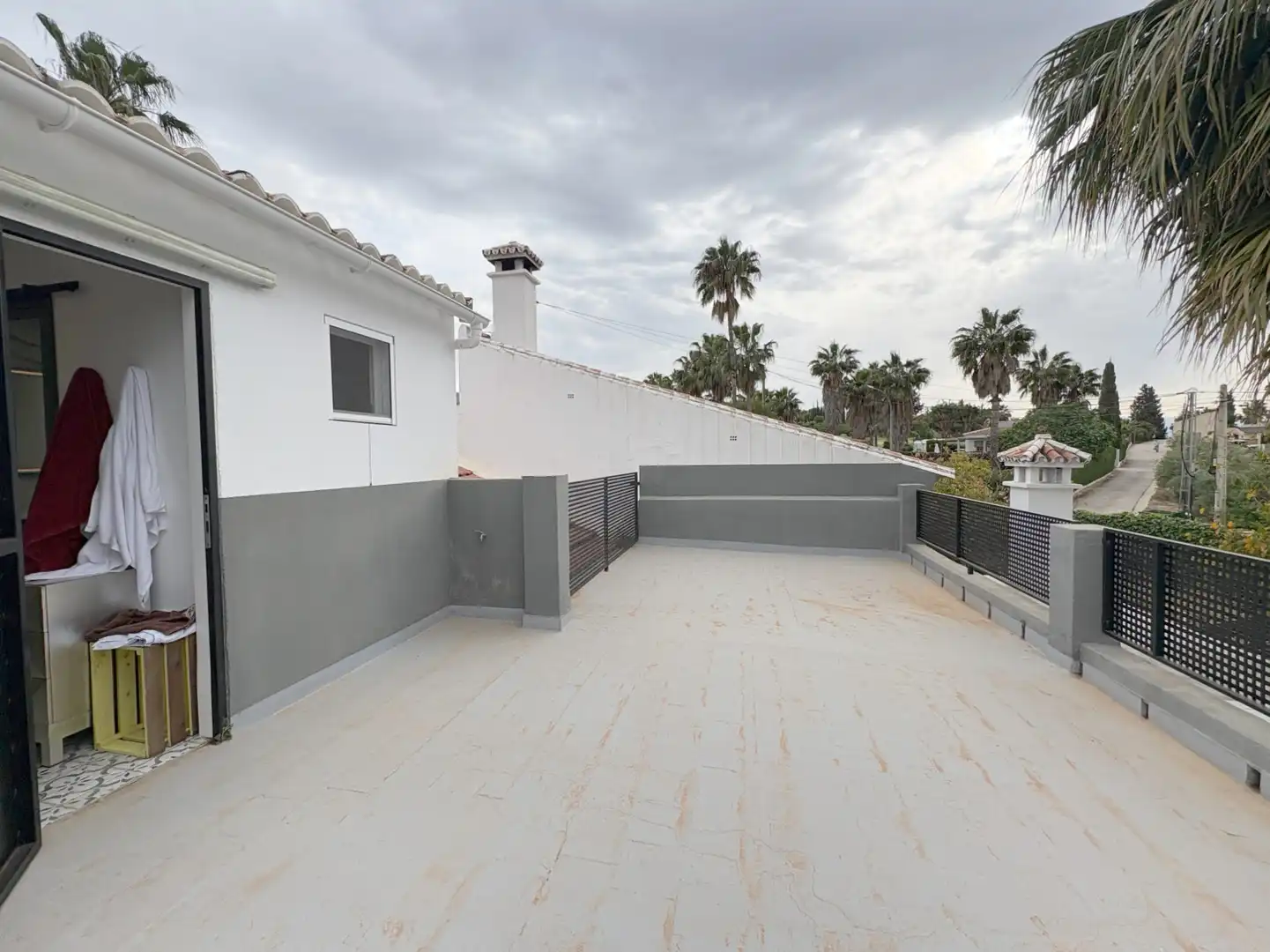 Terrasse von Country house zum Verkauf in Alhaurín de la Torre mit Klimaanlage, Privatgarten und Terrasse