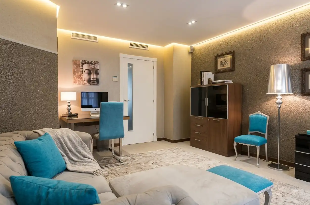 Sala d'estar de Apartament en venda en Pontevedra Capital  amb Aire condicionat, Calefacció i Traster