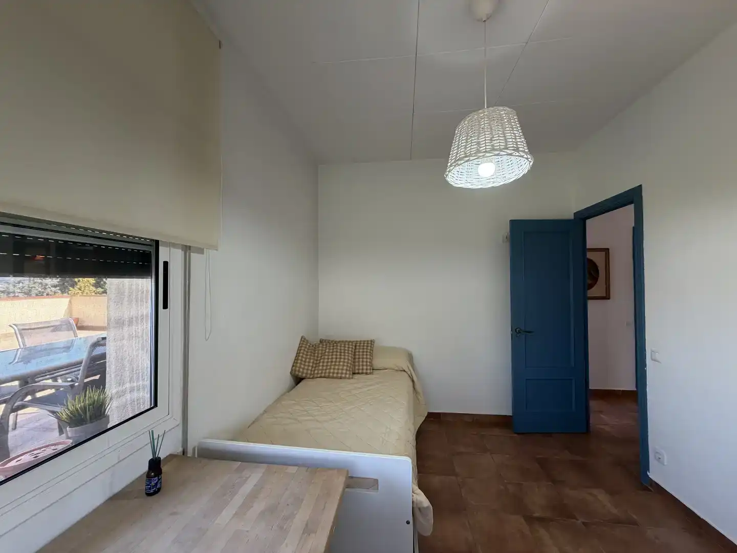 Dormitori de Apartament de lloguer en Sant Cugat del Vallès amb Aire condicionat, Jardí privat i Traster