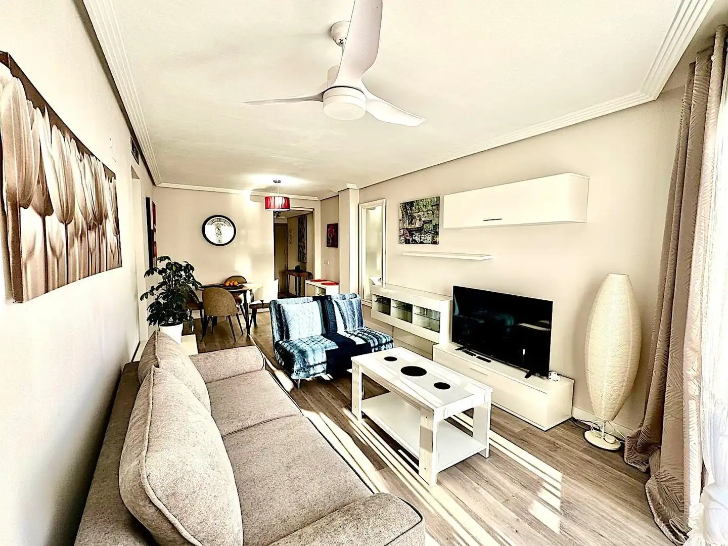 Living room of Flat for sale in El Verger  with Air Conditioner