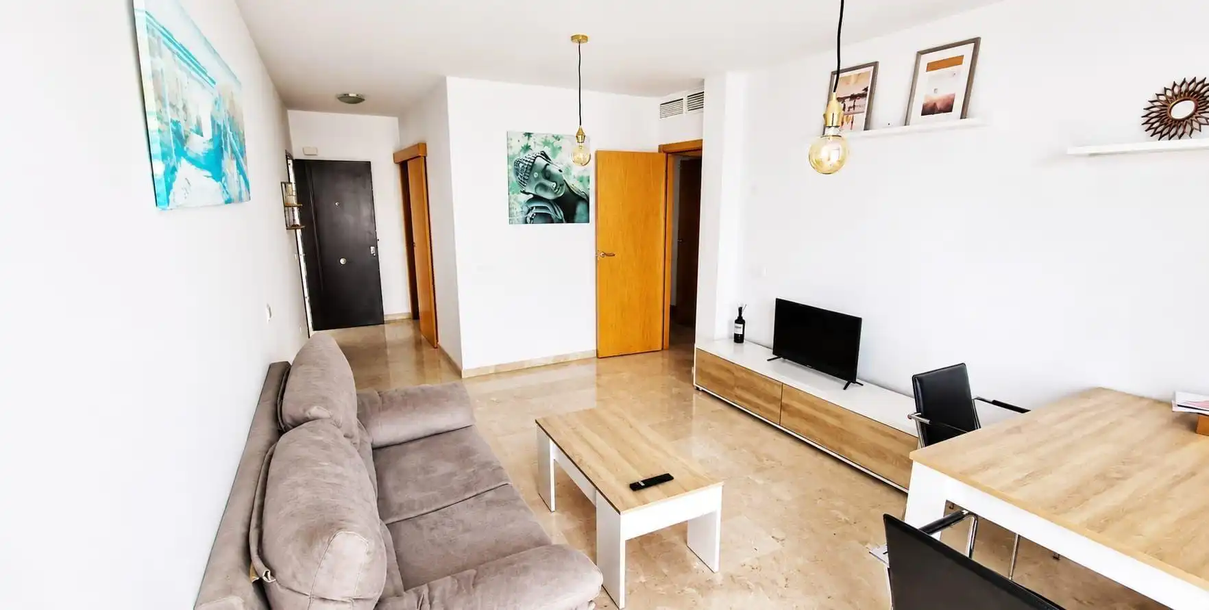 Sala d'estar de Pis en venda en Guaro