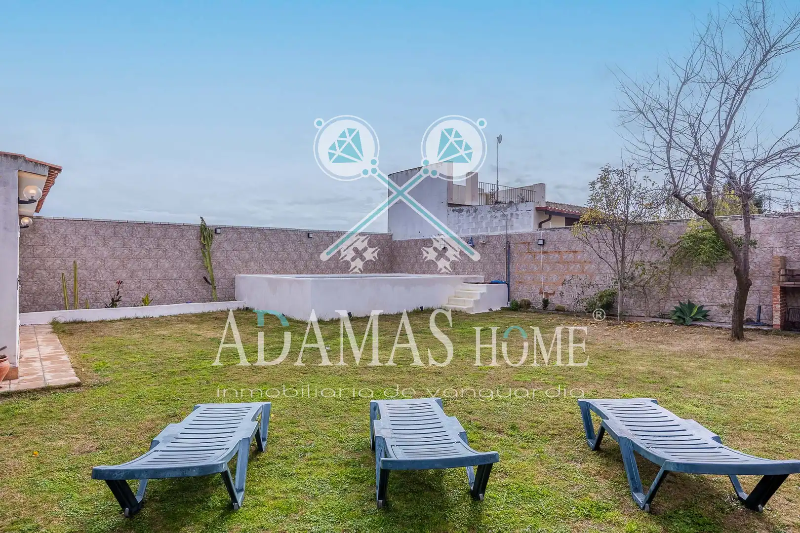 Terraza de Casa o chalet en venta en Valencina de la Concepción con Aire acondicionado, Calefacción y Jardín privado