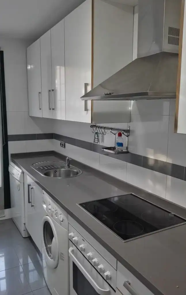 Kitchen of Flat for rent in Jerez de la Frontera  with Air Conditioner, Parquet flooring and Swimming Pool