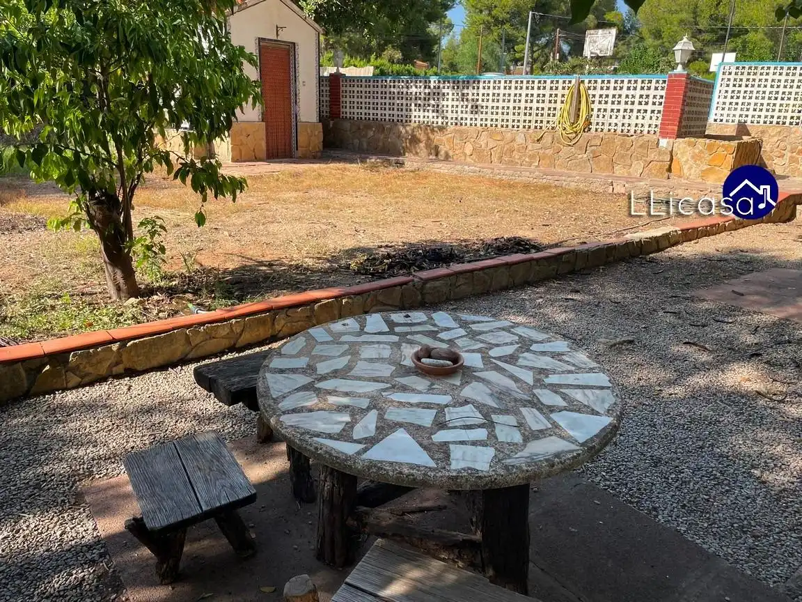 Terrassa de Casa o xalet de lloguer en Olocau amb Calefacció, Jardí privat i Terrassa
