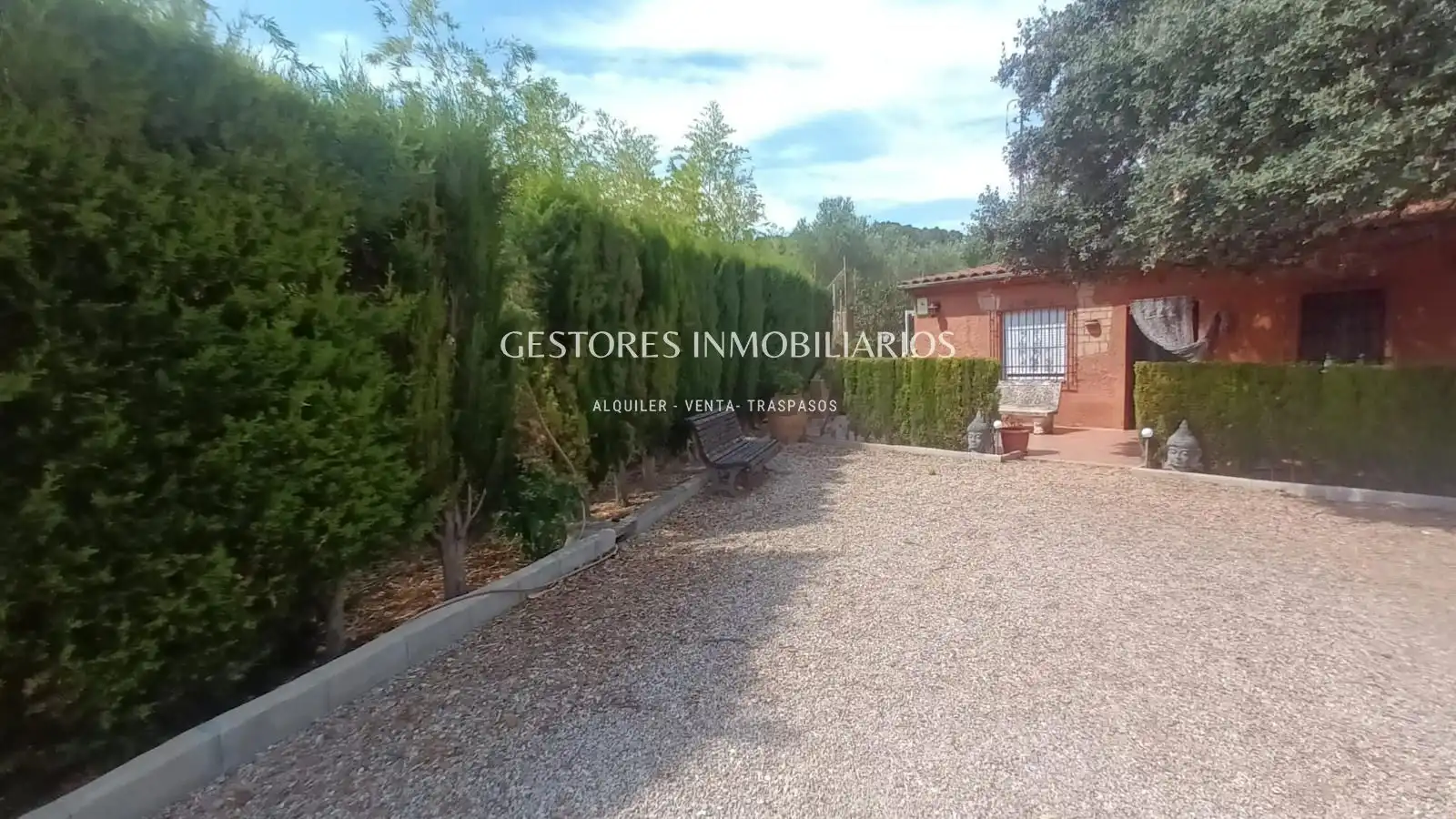 Jardí de Casa o xalet en venda en Cocentaina amb Aire condicionat, Traster i Piscina