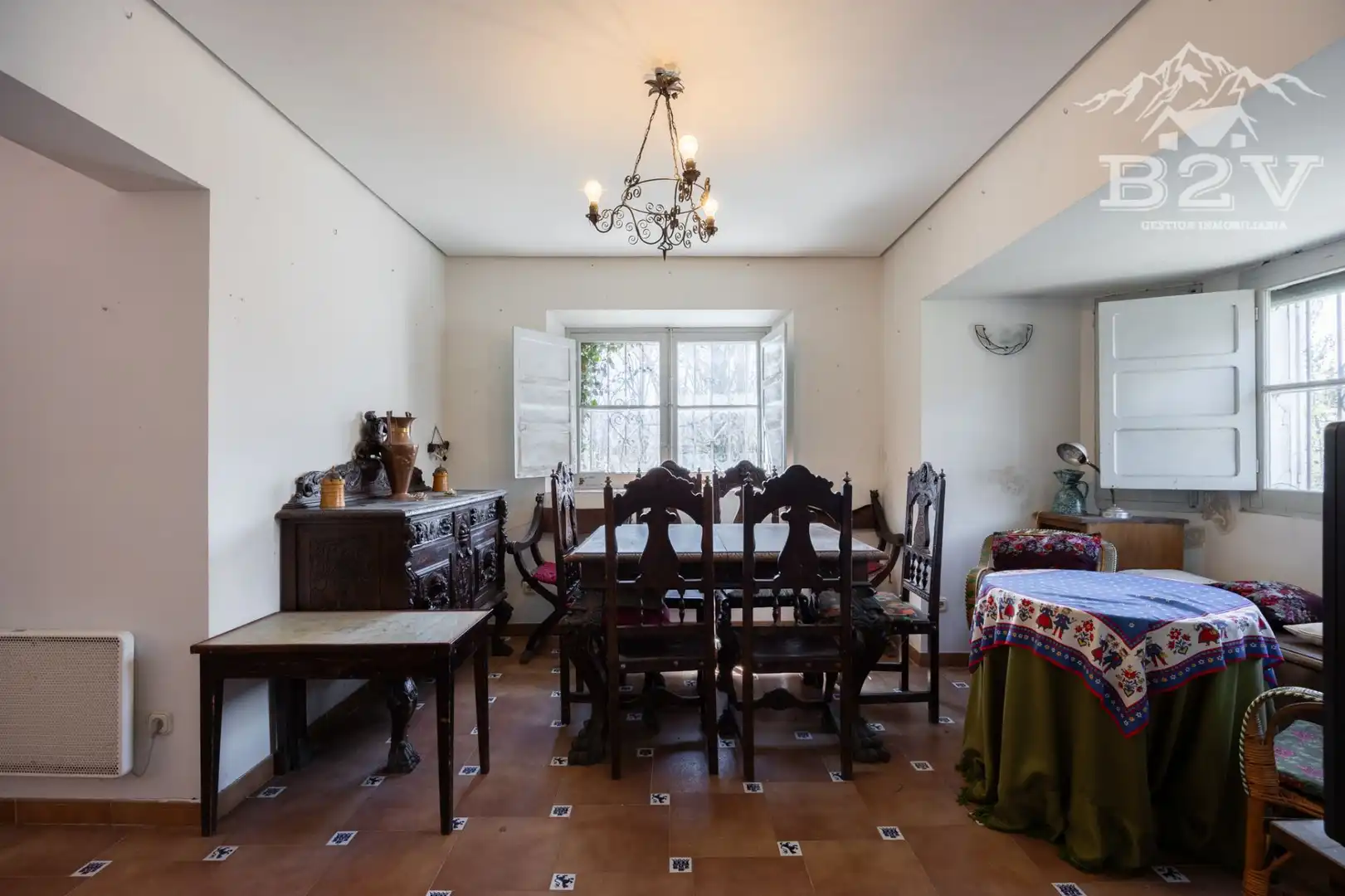 Comedor de Casa o chalet en venta en Alameda del Valle con Calefacción, Jardín privado y Terraza