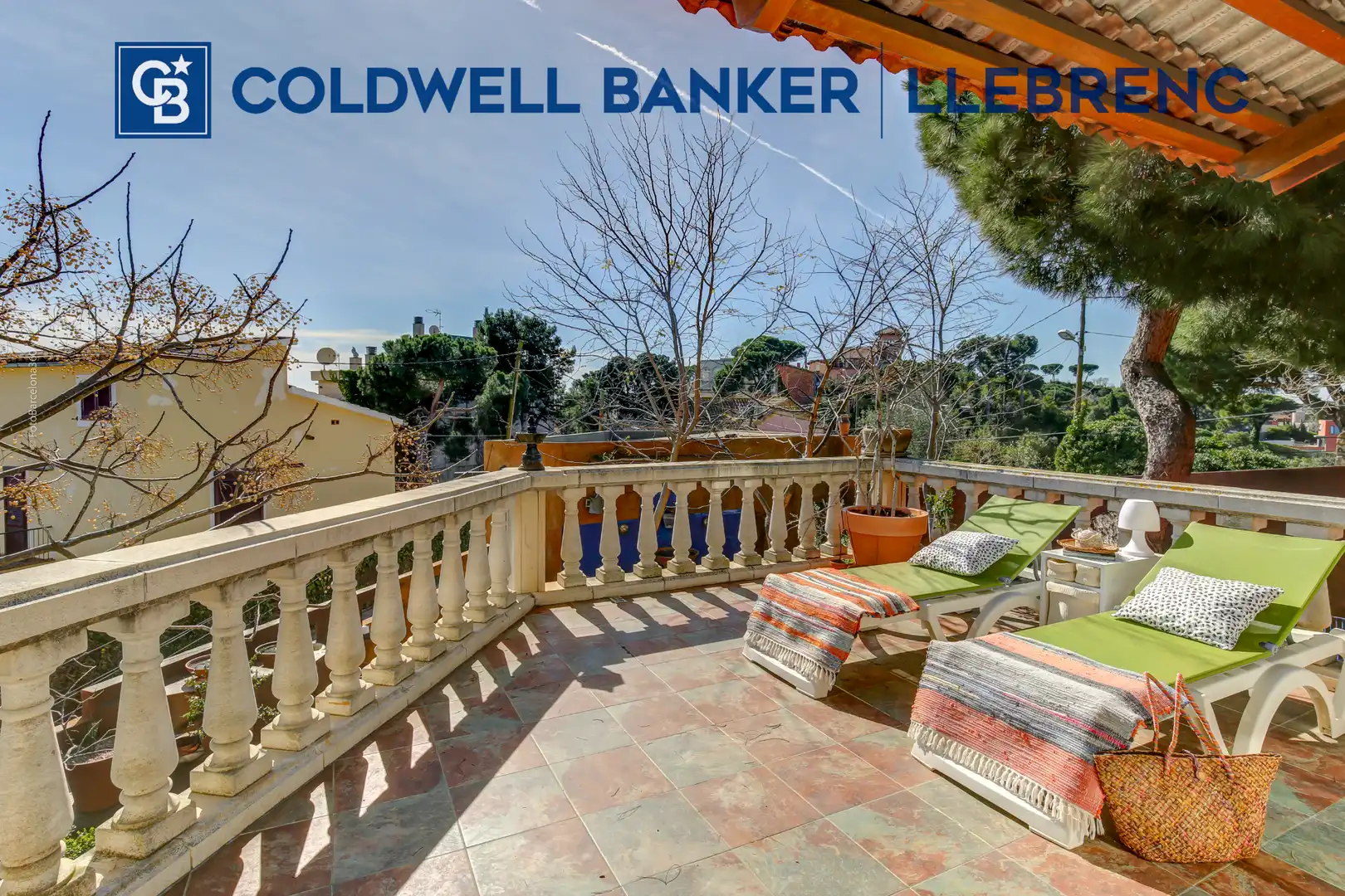 Terrace of Houses for rent in Barcelona  with Heating, Private garden and Parquet flooring