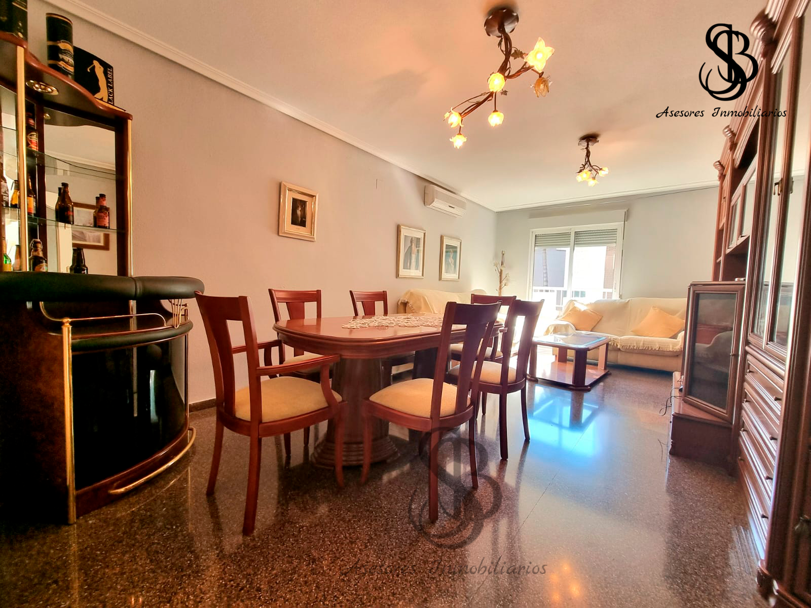 Dining room of Flat for sale in San Vicente del Raspeig / Sant Vicent del Raspeig  with Air Conditioner, Heating and Terrace