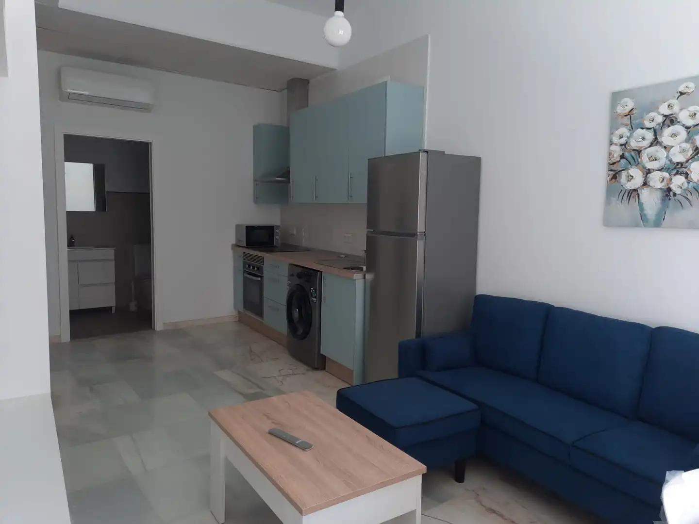 Cocina de Apartamento de alquiler en Badajoz con Aire acondicionado, Terraza y Trastero