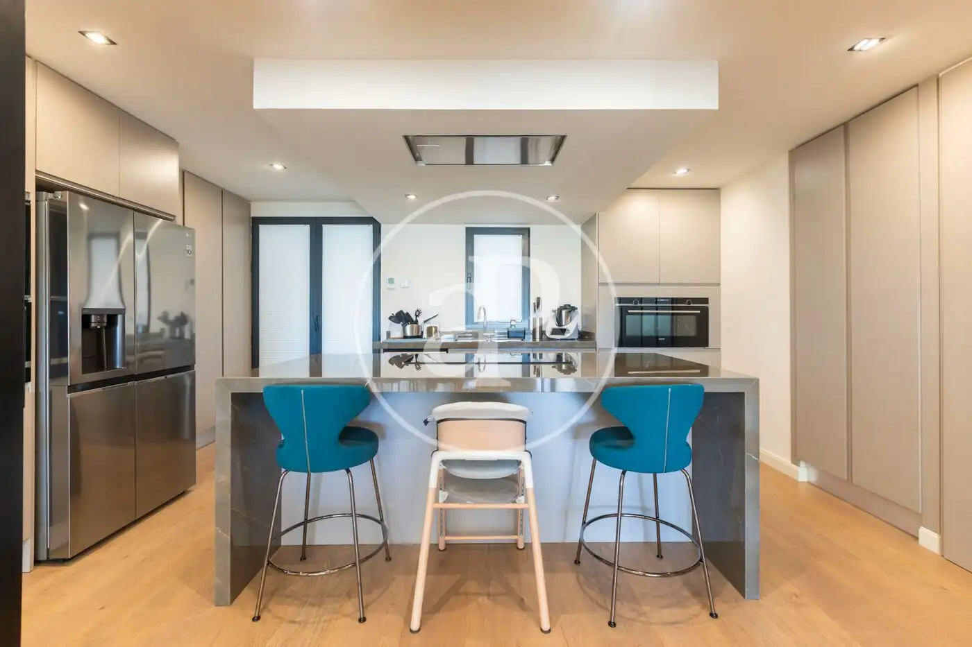 Kitchen of Flat for sale in Valencia  with Air Conditioner, Heating and Terrace