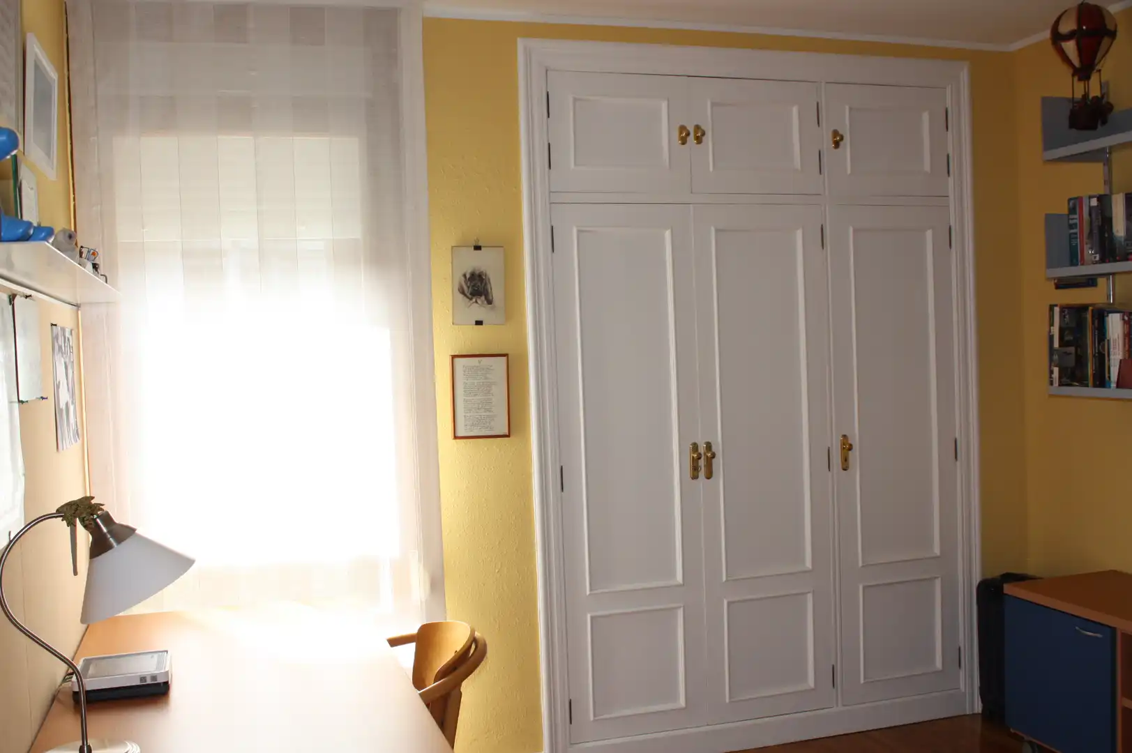 Schlafzimmer von Einfamilien-Reihenhaus zum Verkauf in Oviedo  mit Heizung, Privatgarten und Parkett