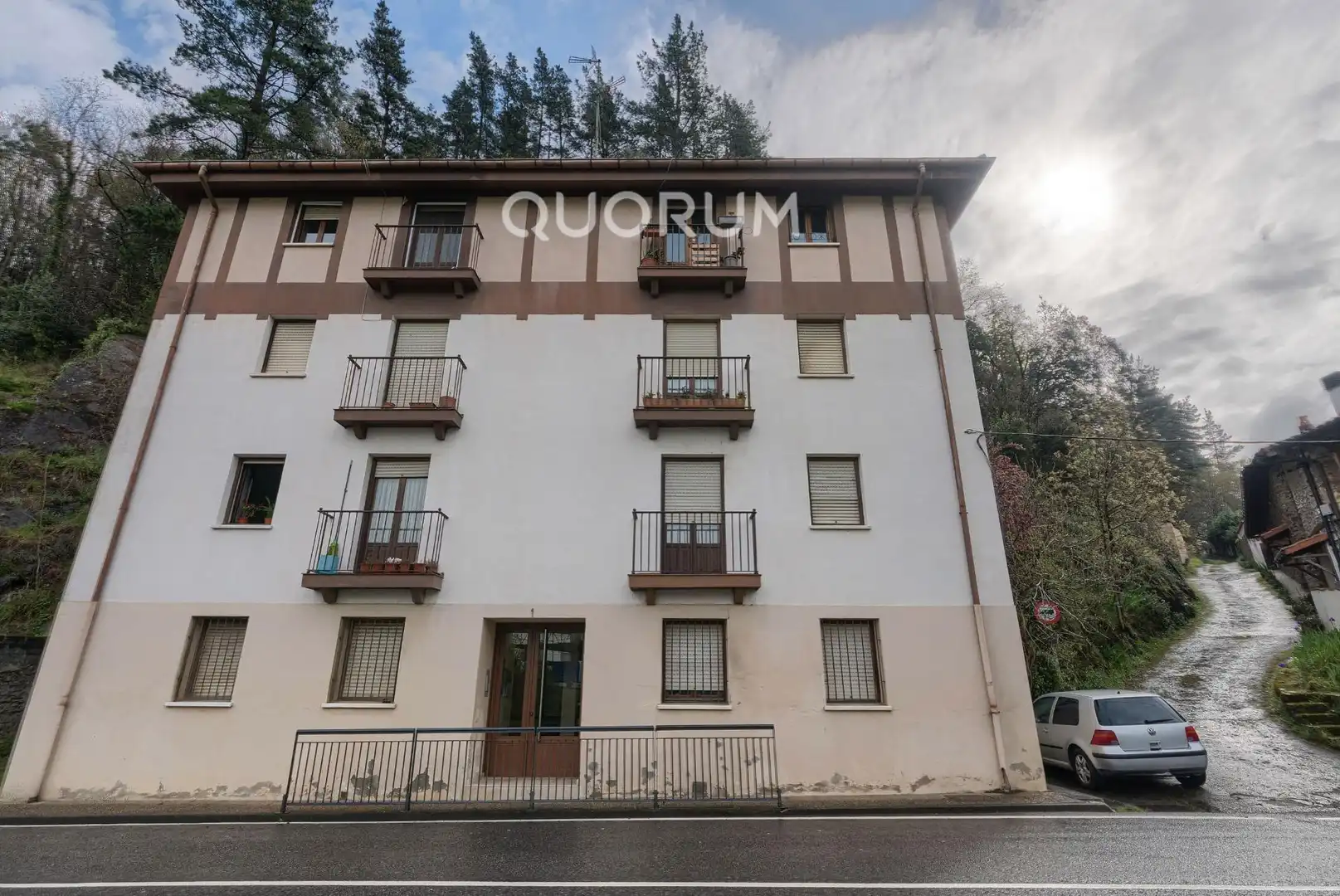 Vista exterior de Piso en venta en Zeberio con Calefacción, Trastero y Amueblado