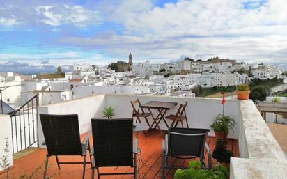 Vista exterior de Casa adosada en venda en Vejer de la Frontera