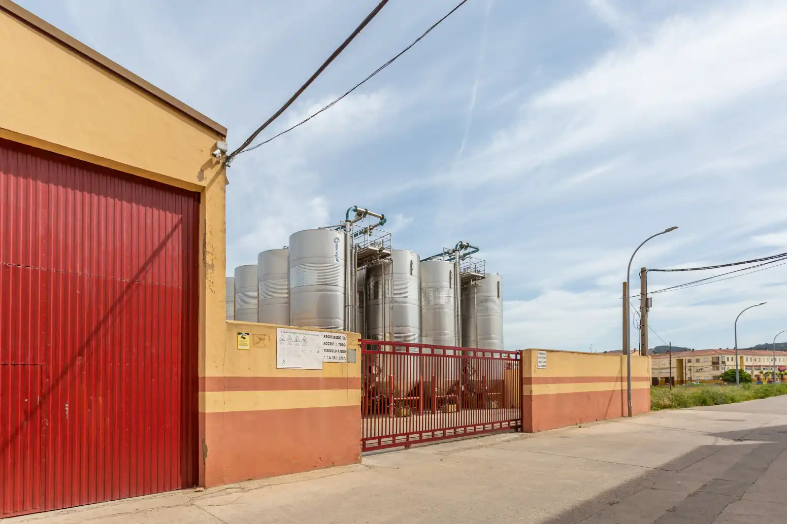 Exterior view of Land for sale in San Adrián